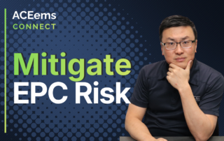 Managing Director of Australian Control Engineering Yu Jordan Zhao captioned "Mitigate EPC Risk"