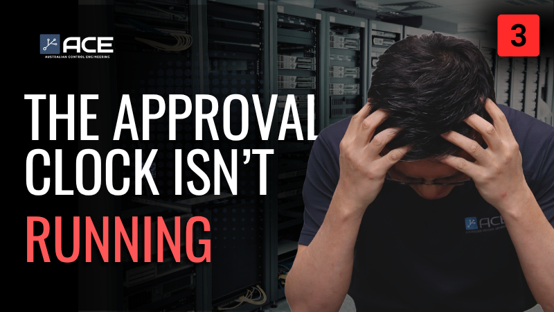 Your data centre approval hasn't started yet